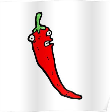 Red Chilli Pepper Tattoo, Chili Pepper Drawing, Chilli Pepper Drawing, Cartoon Chilli Pepper, Chilli Plant Illustration, Chilli Pepper, Art Tattoo, Tatting, Arts And Crafts