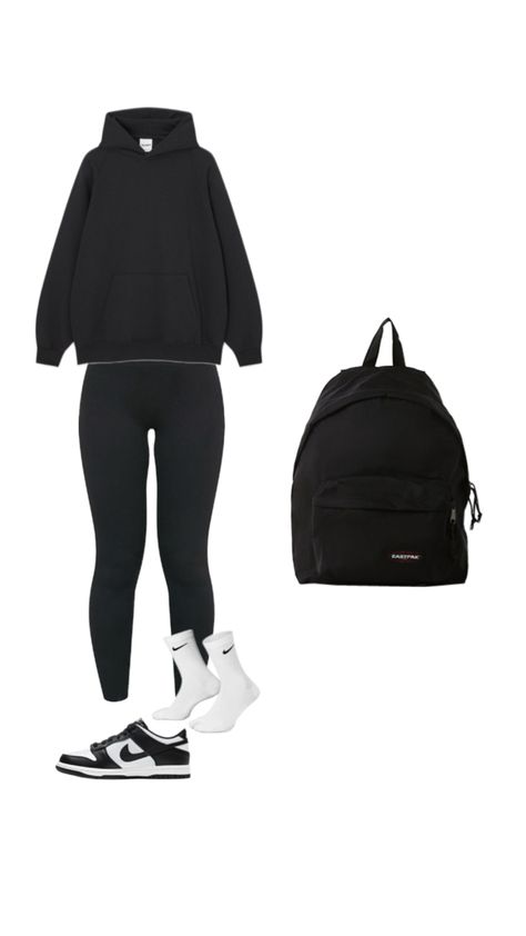 Jogging Outfit, Black Joggers, Jogging, Ootd, Black