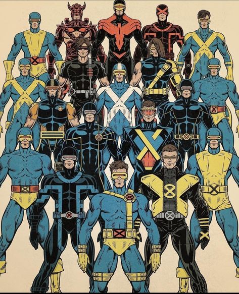 Cyclops X Men, Cyclops Marvel, Xmen Comics, Comic Tattoo, Marvel Xmen, Superhero Villains, Marvel Comic Universe, Uncanny X-men, Mecha Anime