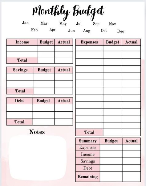 Beginner friendly monthly budget planner Easy Monthly Budget Templates, Monthly Expenses List Budget Templates, Free Printable Paycheck Budget Sheets, How To Track Expenses Monthly Budget, Monthly Bill Tracker Free Printable Budget Binder, Monthly Budget Worksheet, Simple Budget Template, Printable Budget Worksheet, Weekly Budget Template