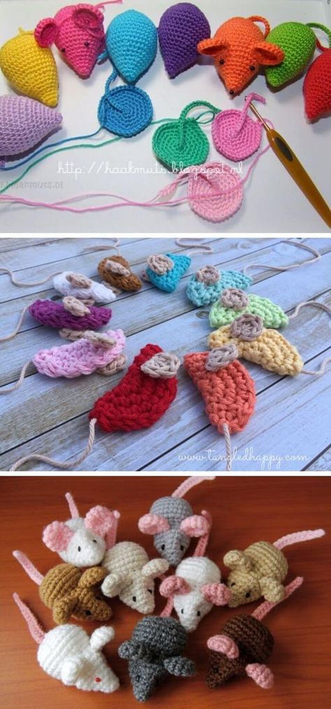 Amigurumi Knit Cat Toy Softies Free Patterns Crochet Kitten Toys Free Pattern, Crochet Mouse Cat Toy Free Pattern, Diy Crochet Cat Toys, Catnip Crochet Toy, Yarn Cat Toys Diy, Cat Crochet Toys, Cursed Crochet Projects, Cat Bookmark Crochet, Toys For Cats Diy