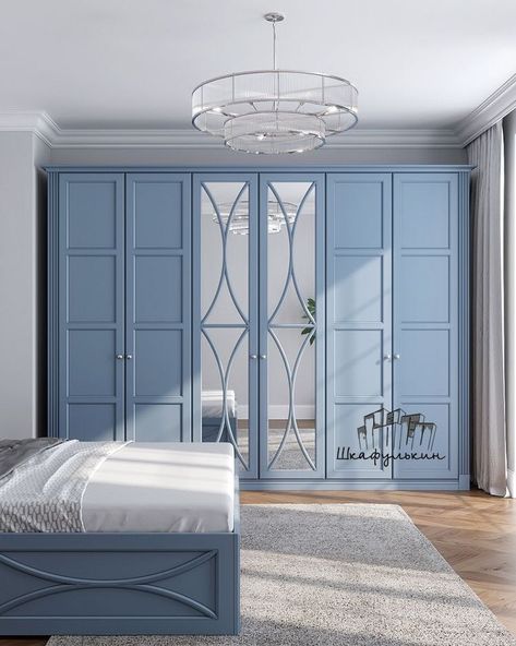 Wardrobe Shutter Design Modern Luxury, Wardrobe Shutter Design, Bedroom Wardrobe Ideas, Beautiful Bed Designs, Simple Bed Designs, Wardrobe Door Designs, Luxury Closets Design, Bedroom Cupboard Designs, Wardrobe Interior Design