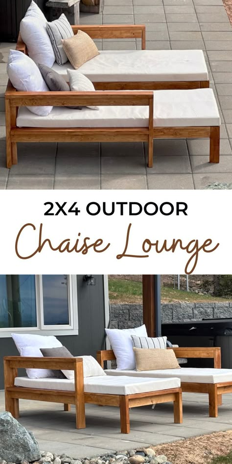 Wood Chaise Lounge Outdoor, Wooden Chaise Lounge Sofa, Diy Patio Lounge Furniture, Diy Double Chaise Lounge Outdoor, Diy Outdoor Lounge Bed, Diy Patio Ottoman, Diy Outdoor Chaise Lounge, Diy Patio Lounge Chair, Chase Lounge Outdoor Diy