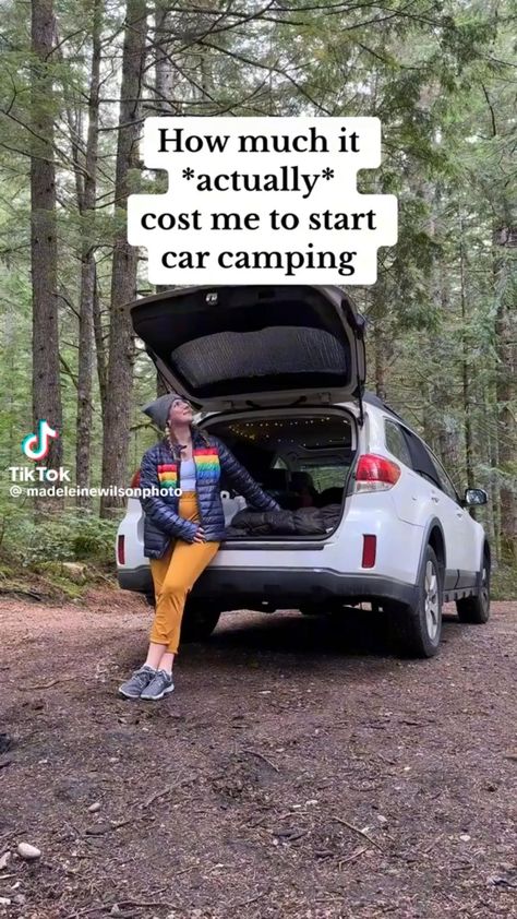 Car Camping, Emergency Preparedness, Road Trip, Camping