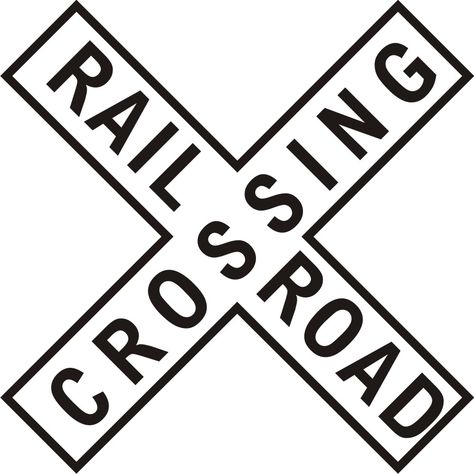 Railroad Crossing Clip Art   Cliparts Co All Aboard Sign, Train Bedroom, Train Clipart, Railroad Crossing Signs, Train Wall Art, Thomas Train, Railroad Crossing, Train Decor, Scrapbook Images