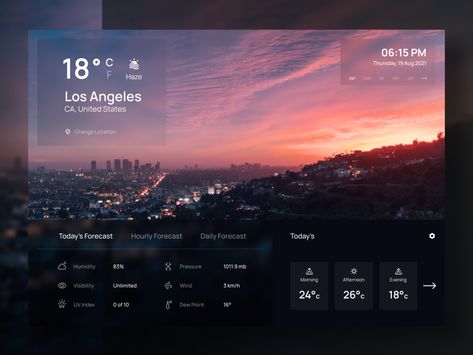 Weather Web App by Siddhant Siddharth Weather App Design, Weather Website, Weather Ui, Food Website Design, Templates Powerpoint, Weather App, Ui Design Website, Food Website, Web App Design