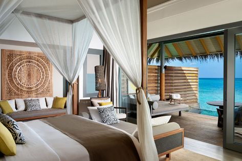 Sulani House, Nihi Sumba Island, Balinese Bathroom, Bali Bedroom, Sumba Island, Maldives Luxury, Bucket List Hotels, Villa In Bali, Hotel Bedrooms