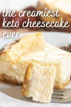 Wholesum Yum, Best Keto Cheesecake, Keto Cheesecakes, Keto Favorites, Beginner Baker, Keto Cakes, Ditch The Carbs, Healthier Sweets, Low Carb Low Fat Recipes