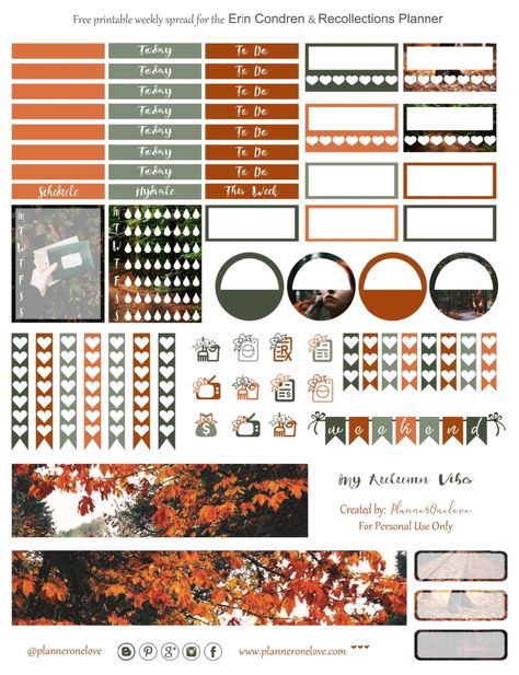 September Digital Planner, Autumn Stickers Free Printable, September Stickers, Pretty Planner Printables, Spooky Printables, Fall Planner Stickers, Fall Planner, Free Printable Planner, Digital Journaling