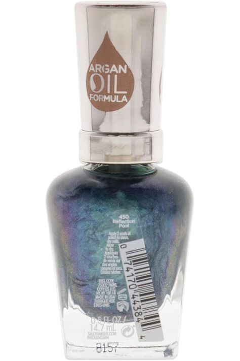 Sally Hansen Color Therapy Nail Polish, Reflection Pool, Pack of 1 Sally Hansen Color Therapy, Reflecting Pool, Sally Hansen, Color Therapy, Nails Inspiration, Beauty And Personal Care, Nail Polish, Nails, Color