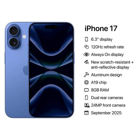 What we know about the base iPhone 17 so far 👀 Would you upgrade next year? #iphoneconcepts #appleproducts #iphone17 Iphone 17 Pro, Iphone 17, October 7, Apple Ios, Smart Tech, Apple Products, Ios, Iphone, On Instagram