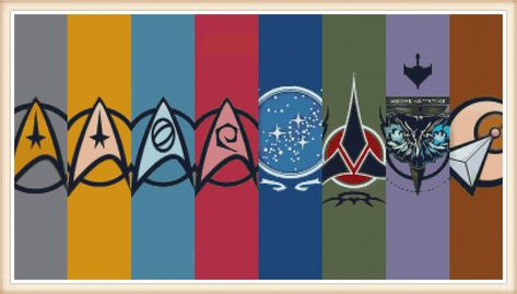 Star Trek Cross Stitch Pattern - Star Trek TV Series - PDF Download by ACreativelyCrafter on Etsy Star Trek Cross Stitch, Star Trek Tv Series, Star Trek Tv, Color Chart, White Patterns, Printable Patterns, One Color, Star Trek, Color Patterns