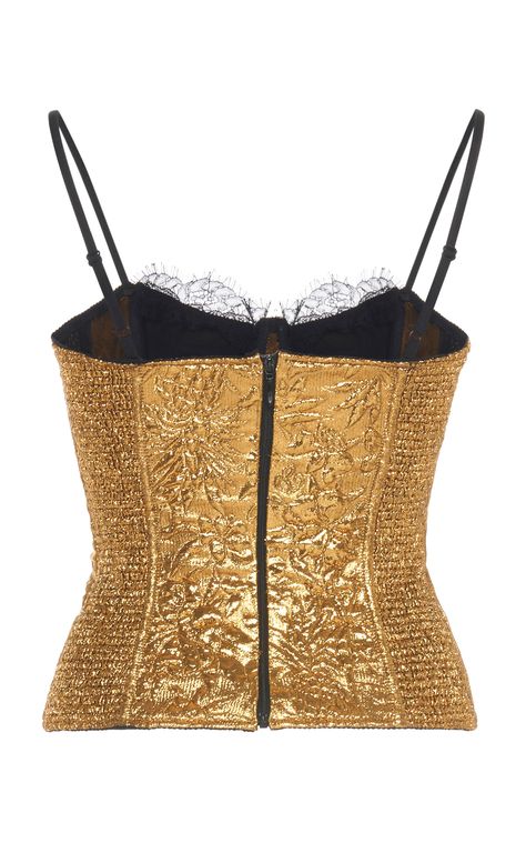 Gold Corset Top, Metal Bustier, Metallic Bustier Top, Golden Corset Top, Golden Corset, Dressing Simple, Gold Corset, Gold Lame, Gold Top