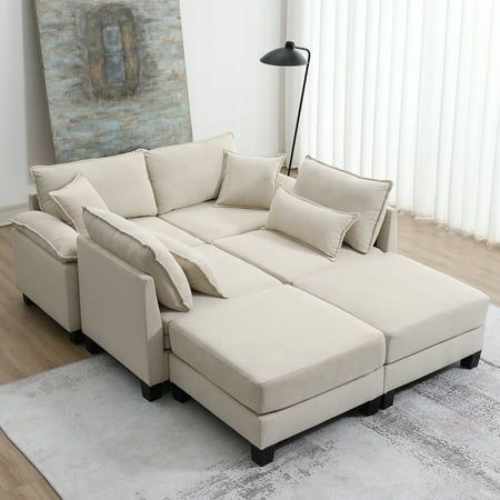 U shaped sectional sofa