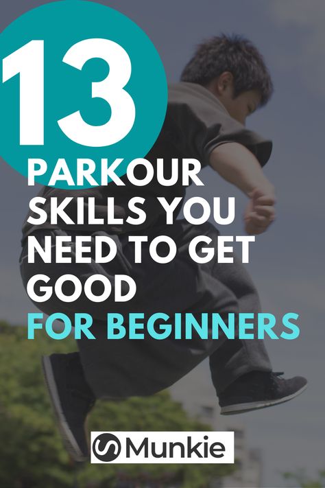 Parkour Poses, Parkour For Beginners, Parkour Workout, Parkour Moves, Skills List, Parkour Training, Primal Movement, Strength Training Guide, List Of Skills