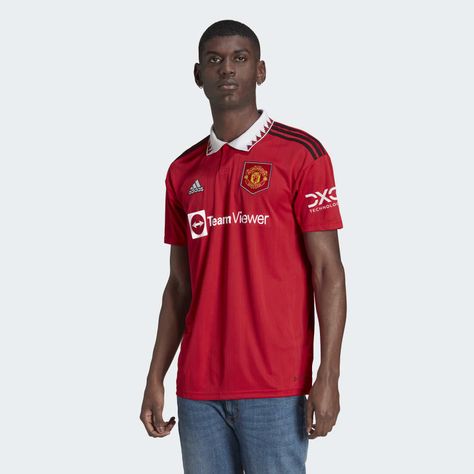 CAMISA 1 MANCHESTER UNITED 22/23 - De: R$349,99 - Por: R$127,49 #cupons #cupom #desconto #ofertas #promoções #promoção #cupomdedesconto #cupomonline #cuponsdedesconto Adidas Soccer, Adidas Football, Cooler Look, Red Adidas, Mens Sportswear, Plastic Waste, Rugby Shirt, Komplette Outfits, Adidas Online