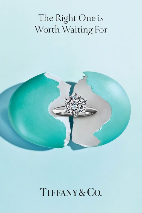 Tiffany Engagement Rings, Wedding Rings Silver, Tiffany Engagement, Tiffany Setting, Jewellery Advertising, Tiffany Engagement Ring, Tiffany And Co Jewelry, Easter Jewelry, Jewelry Ads