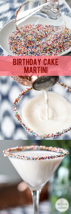 Birthday Cake Martini Birthday Cake Martini, Cake Martini, Birthday 21st, Daiquiri, Slushies, Party Drinks, 21st Birthday, Ideas Photo, Fun Drinks