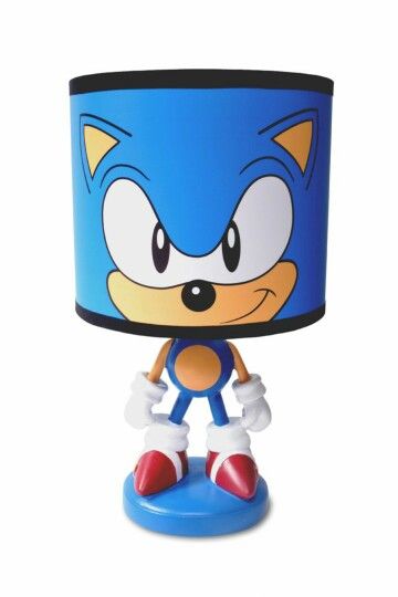 Sonic bedroom lamp Sonic Room Ideas Boys, Sonic Bedroom Ideas Kids Rooms, Sonic Bedroom Wallpaper, Sonic The Hedgehog Room Decor, Sonic Bedroom Ideas, Sonic Room, Sonic Bedroom, Hedgehog Bedroom, Hedgehog Room