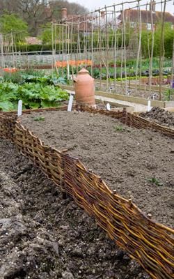 - Woven Willow Raised Beds, Willow Raised Beds, Willow Projects, Willow Structures, Wattle Fence, Willow Fence, Farmer Life, Garden Border Edging, Walled Gardens