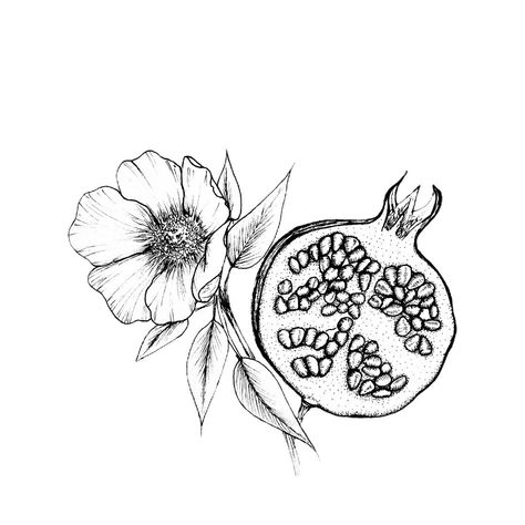 Tattoo Ideas Persephone, Pomegranate And Narcissus Tattoo, Pomegranate Persephone Tattoo, Persephone Tattoo Minimalist, Hades And Persephone Tattoo Simple, Pommegrenade Tattoo, Persephone Inspired Tattoo, Pershepone Goddess Tattoo, Persephone Symbolism