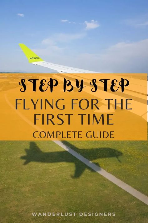 Flying for the first time step by step instructions | If it's going to be your first time flying, no worries, I've got you! Here are step by step instructions: getting to the airport, first time in the airport, and getting to the plane and off! | travel tips | beginner flying | flying newbies First Time Flying Tips, First Time Flying, In The Airport, Jamaica Travel, Plane Travel, Learn To Fly, Sunny Beach, Packing Lists, Air Travel