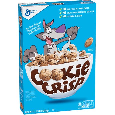 Cocoa Puffs Cereal, Cookie Crisp Cereal, General Mills Cereal, Kids Cereal, Cereal Cookies, Whole Grain Foods, Cookie Crisp, Whole Grain Cereals, Buy Cookies