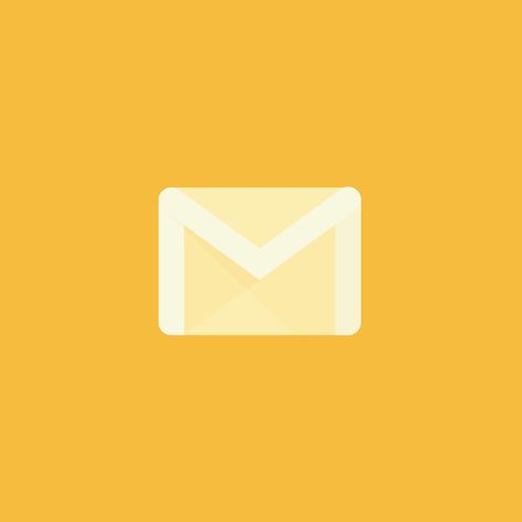 Yellow Settings Icon, Mustard Yellow App Icons, Whatsapp Yellow Icon, Yellow Gmail Icon, Pastel Yellow Pinterest Icon, Messenger Logo, Phone Apps, Ios Icon, Company Logo