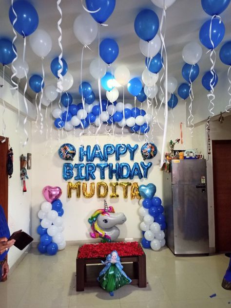 1st Birthday Party Decorations At Home, Simple 1st Birthday Party Boy, Birthday Decoration Ideas At Home Simple, Baby Boy Birthday Decoration, 1st Birthday Decorations Boy, Frozen Theme Birthday, Airplane Birthday Party Decorations, Theme Birthday Decoration, Baby Boy Decorations