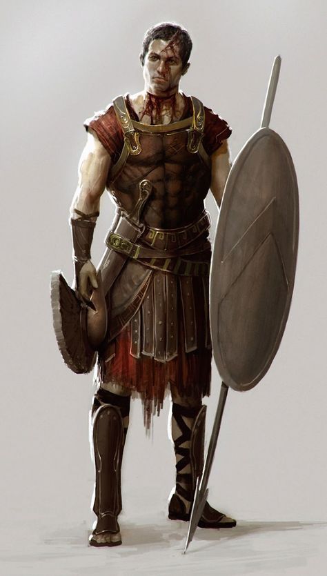 God of War: Ascension - Spartan Anthony Jones, Greek Soldier, Roman Armor, Roman Characters, Warrior Concept Art, Greek Warrior, Spartan Warrior, Fantasy Armor, Greek Art