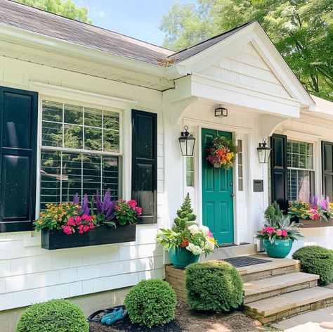 Do you have a small front porch and are puzzled over how to make it more appealing? You aren't alone. It can be a challenge, but with the right approach, you can transform your tiny porch into a charming and inviting entryway. Adding A Small Front Porch, Front Porch Stoop Ideas, Long Narrow Front Porch Ideas, Tiny Front Porch Ideas, Small Front Porch Ideas Curb Appeal, Narrow Front Porch Ideas, Small Front Porch Decorating Ideas, Small Porch Decorating Ideas, Tiny Porch