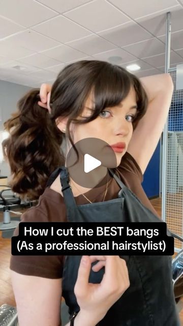 Cut Bangs Tutorial, How To Cut Fringe, Styling Bangs Tutorial, Flattering Bangs, Self Haircut, Growing Out Bangs, Hair Cut Guide, Front Bangs, Bangs Tutorial