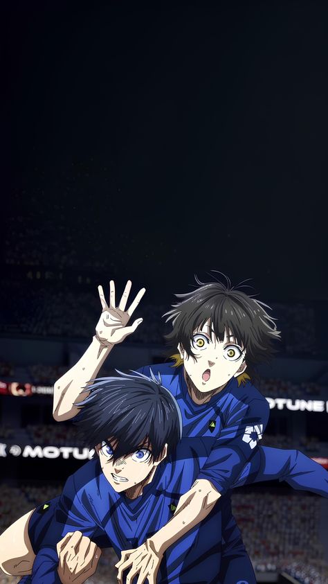 — isagi and bachira blue lock anime wallpaper season 2 ! Blue Lock Colored Wallpaper, Bachisagi Wallpaper, Blue Lock Wallpaper Phone 4k, Meguru Blue Lock Wallpaper, Blue Lock Wallpaper Lockscreen, Bluelock Isagi Yoichi, Isagi Yoichi Wallpaper 4k Phone, Blue Lock Anime Wallpaper, Blue Lock Background