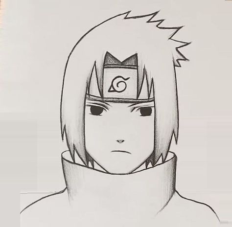 Naruto Drawings Easy Sasuke Uchiha, Anime Drawing Naruto Easy, Sasuke Uchiha Sketch Easy, Anime Drawing Sasuke, Anime Sketch Sasuke, Sasuke Sketch Easy, Saske Drawings, Sasuke Uchiha Drawing Easy, Sasuke Uchiha Sketch Pencil