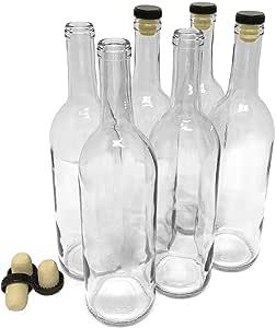 Clear Wine Bottle, Wine Yeast, Halloween Tablescape, Empty Wine Bottles, Wine Bottle Corks, Dinner Party Themes, Bordeaux Wine, Bottle Corks, Wine Bottle Decor