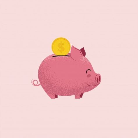 Pink Piggy Bank Aesthetic, Save Money Wallpaper Iphone, Aesthetic Piggy Bank, Piggy Bank Aesthetic, Money Icon Aesthetic, Saving Money Piggy Bank, Money App Icon, Pink Aesthetic Icon, Background Money