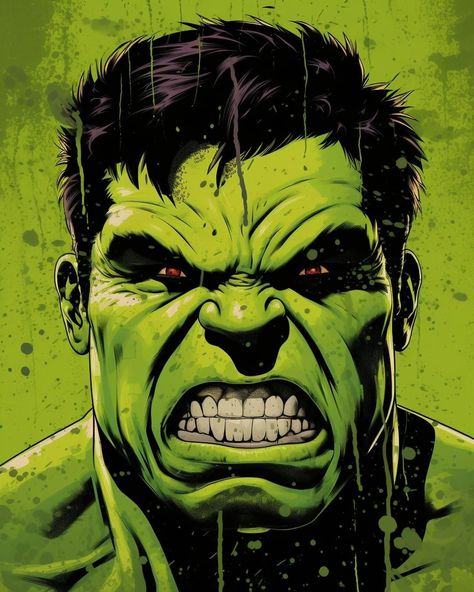 Hulk Face Paint, Hulk Drawing, Hulk Painting, Hulk Wallpaper, Hulk Face, Hulk Sketch, Play Wallpaper, Hulk Artwork, Cute Monsters Drawings