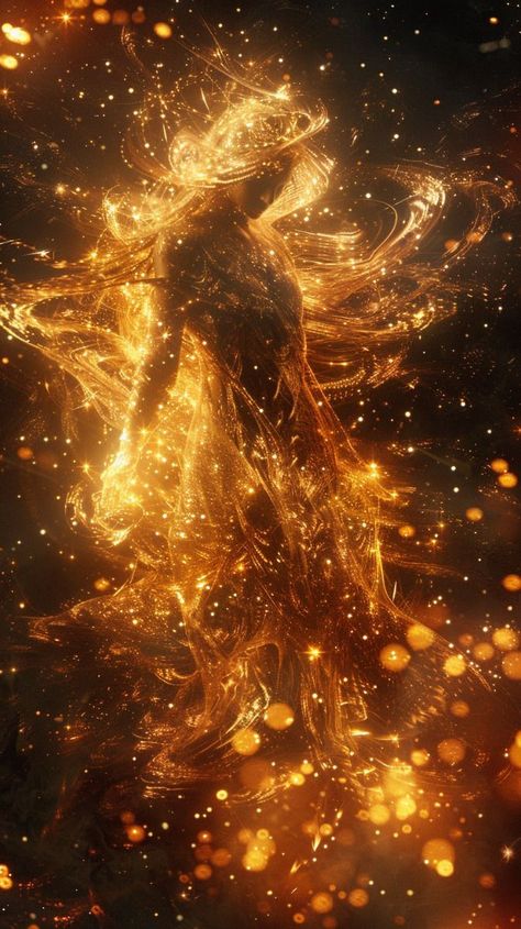 Gold Powers Aesthetic, Light Elemental, Unbending Flower, Goddess Aesthetic, Art Photography Portrait, Royal Blood, Prophetic Art, Spiritual Artwork, A Discovery Of Witches