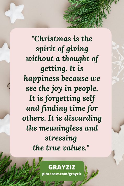 christmas blessings No Christmas Spirit Quotes, Christmas Spirit Quotes, Spirit Of Christmas Quotes, Thomas S Monson, Christmas Thoughts, Grateful Quotes, The Spirit Of Christmas, Spirit Quotes, Spirit Of Christmas