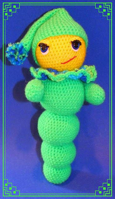 Connie's Spot© Crocheting, Crafting, Creating!: Free Glow Worm Pattern© Glow Worm Crochet Pattern, Crochet Glow Worm, Crochet Blanket Yarn Animals, Crochet Cuddler Free Pattern, Crochet Worm Free Pattern, Weird Crochet Patterns Free, New Crochet Patterns, Crochet Animal Hats, Crochet Toys Free Patterns