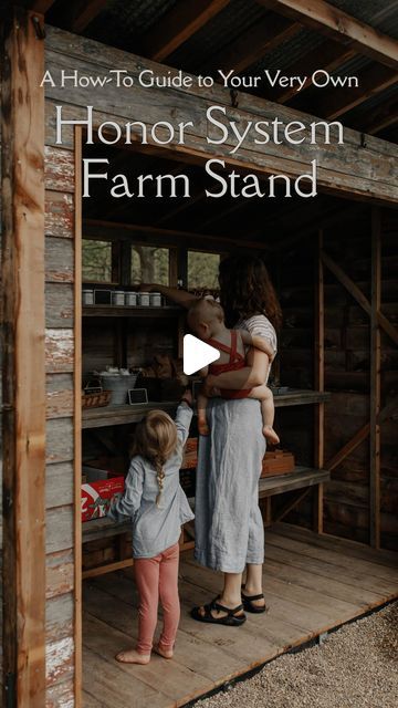 152K views · 8K likes | Ali & Scott Yahnke on Instagram: "✨ We’re rooting for you! ✨  Comment “eBook” and we’ll send you the link to our “How-to Guide to Your Very Own Honor System Farm Stand” eBook!  After 12 years of farming and six years managing an honor system farm stand, we’re thrilled to share the ins and outs of what we’ve learned through the years and how we grew our farm stand from a hobby to our primary income source from April through October!  . #homesteading #homesteader #homesteadlife #farmstands #farmlife #honorsystem #offgrid #offgridliving" Pay What You Can Farm Stand, Farm Stand Plans, Farm Store Berry Stand, Honor System Farm Stand Signs, Honor System Farm Stand, Diy Produce Stand Roadside, Farm Stand Ideas, Produce Stand Roadside, Honor System