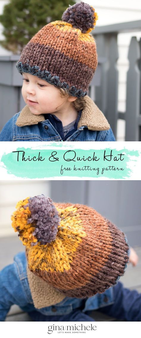 Toddler Knitted Hat, Toddler Beanie Knitting Pattern Free, Boys Knitted Hats Pattern Free, Toddler Knit Hat Pattern Free, Toddler Knitted Hat Patterns Free, Bulky Baby Hat Knit Pattern, Childs Chunky Knit Hat Pattern Free, Super Bulky Kids Knit Hat Pattern, Knotted Toddler Hat