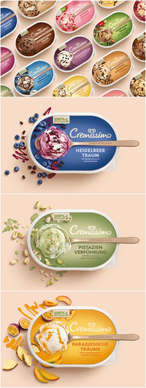 Food Package Photography, Ice Cream Product Design, Ice Cream Packaging Ideas, Ice Cream Design Packaging, Ice Cream Package Design, Ice Packaging Design, Ice Cream Label Design, Packaging Ice Cream Design, Biscuits Packaging Design