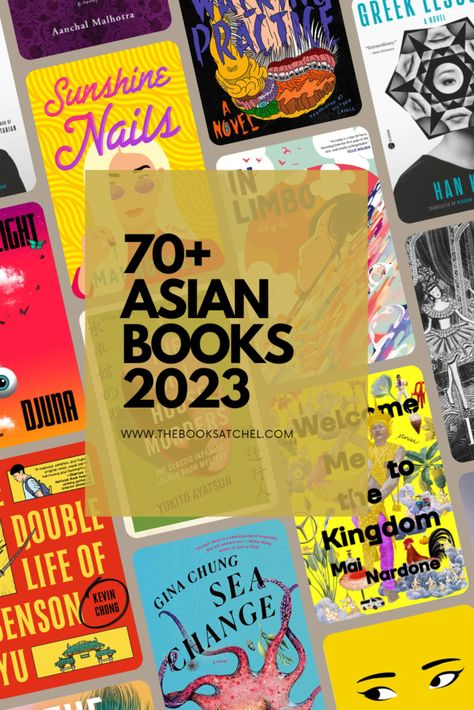 Asian Books To Read, Book Satchel, Asian Authors, Asian Literature, Asian Representation, Books To Read In 2023, Books Knowledge, 2023 Books, Asian Books