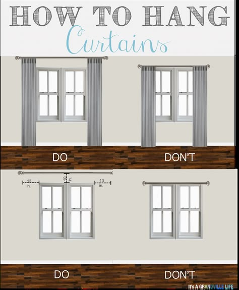 This post has so many great tips on how to hang curtains!! Definitely will have to remember this for my home! Black Velvet Living Room, How To Hang Curtains, Hang Curtains, Pocket Window, Velvet Living Room, Room Curtains, How To Hang, Hanging Curtains, Style At Home