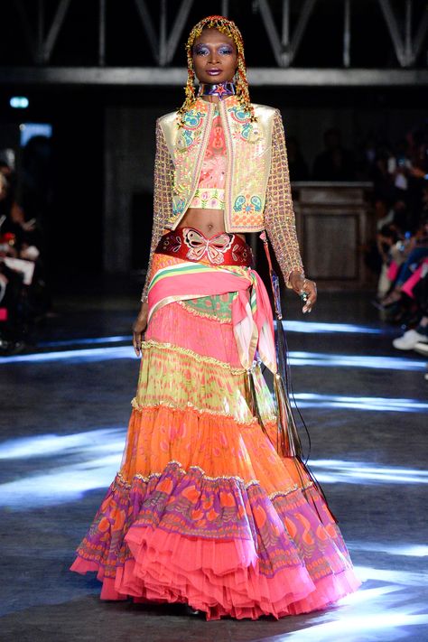 Moda Hippie, Manish Arora, Moda Paris, Mode Boho, Manish, Indian Style, Ethnic Fashion, Fashion Week Spring, Primavera Estate