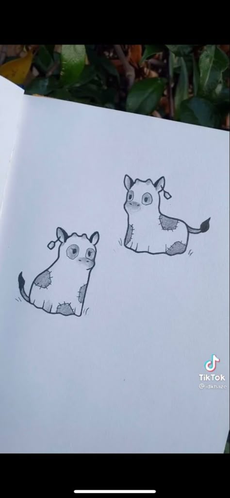 Dark Friend Tattoos, Cow Best Friend Tattoo, Cute Matching Animal Tattoos, Frog Tattoo Ideas Matching, Tiny Tattoo Halloween, Cow Matching Tattoo, 2 Ghosts Tattoo, Mini Ghost Tattoo Matching, Matching Cow Tattoos For Best Friends