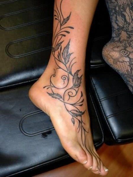 50 Unique Foot Tattoos for Women in 2022- The Trend Spotter Women Foot Tattoos Flowers, Flowers On Feet Tattoo, Cute Feet Tattoos Ideas For Women, Women Foot Tattoos Ideas, Ankle And Leg Tattoos For Women, Womens Feet Tattoos, Foot And Leg Tattoos For Women, Ankle To Foot Tattoos For Women, Women’s Foot Tattoos