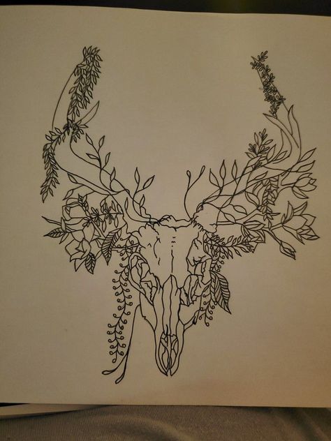 #OwlTattoo #CuteOwlTattoo #OwlInk #OwlTattooDesign #OwlTattooArt #InkedOwls #OwlTattooIdeas #OwlTattooLove #TattooInspiration #AnimalTattoos Skull Tattoo Drawing, Deer Antler Tattoo, Deer Skull Drawing, Deer Skull Tattoo, Skull Thigh Tattoos, Cow Skull Tattoos, Antler Tattoos, Antler Tattoo, Deer Skull Tattoos