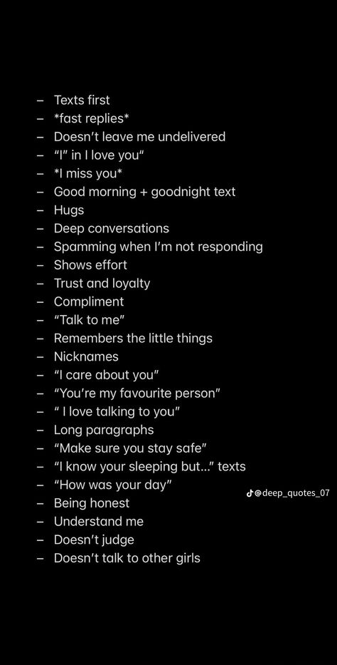 I Know You're Asleep But Texts For Her, Standards List For Men, How To Have A Good Relationship, My Standards List Relationship, Ick List In Men, Dream Man List, Ideal Man List, Relationship Standards List, Future Husband List